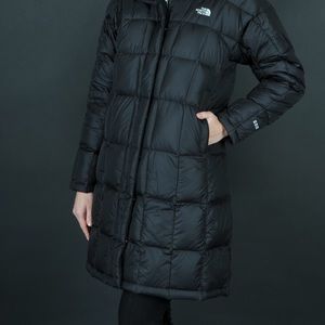 The North Face Black Long Puffer Coat